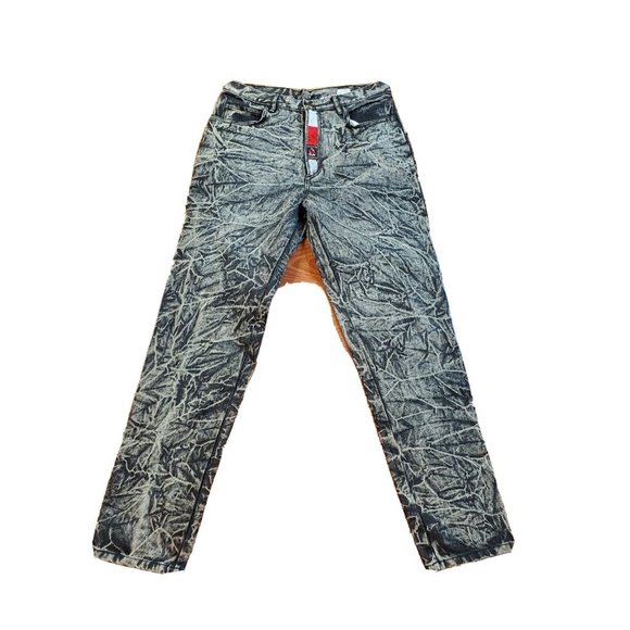 CODA  authentic Industrial gear  vintage tapered gray/black Mens Jeans 34 X 33 - Picture 1 of 7